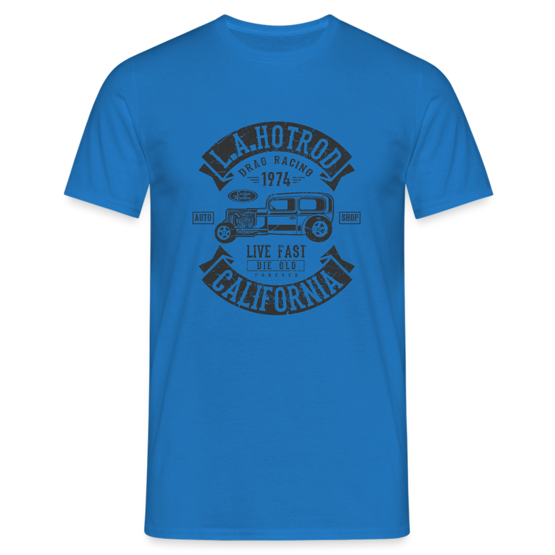 Männer T-Shirt - Royalblau