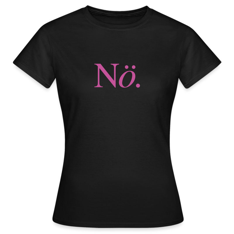 Frauen T-Shirt - Schwarz