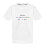 Teenager Premium Bio T-Shirt - weiß
