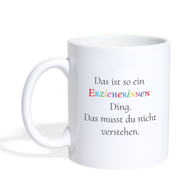 Tasse - weiß